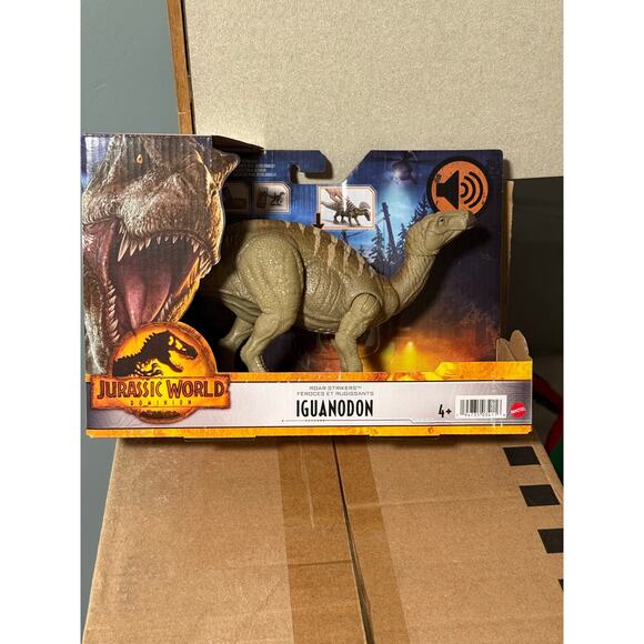 Jurassic World Doninion ROAR Strikers Dinosaur Action Figure - IGUANADON - New - Picture 3 of 7